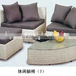 Home Decorative PE Wicker Sofa Sets thumbnail-5