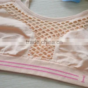 Pep Bodyline Seamless Girls Cami Crop Top Sport Bra Young Underwear thumbnail-3