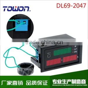 D69 Multi-functional LED Display Panel Meter Voltmeter Ammeter With Active and Electric Energy and Power Factor 200-450V 0-100A thumbnail-1