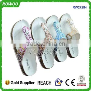 Hot Sale Comfortable Durable Women Cork Women Indoor Fashion Slippers With Various Colors thumbnail-1