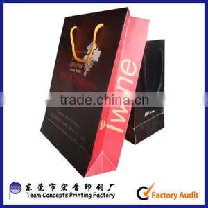 Handmade Glossy Funny Paper Gift Shopping Bags thumbnail-2