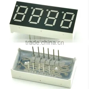 7 Segment LED Numeric And Character Display Module ( 0.36" Red 4 Digits Characters Common Cathode ) thumbnail-1