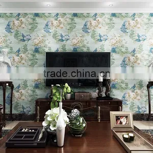 Interior Flower Tree Pattern Wallpaper /natural Wallpaper thumbnail-2