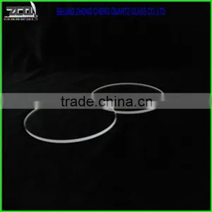 Polishing High Purity Round Quartz Glass Sheet Fused Silica Window thumbnail-5