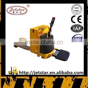 China Econonic Type Semi Electric Motor Pallet Forklift Truck thumbnail-1