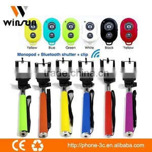 Camera Stick for Self Portraits, Handheld Monopod Smartphone Selfie Pole thumbnail-3