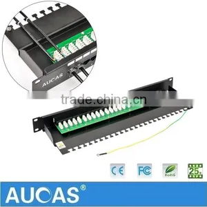 25 Port Telephone Coax Patch Panel Wall Mount Cat.6 Voice Patch Panel thumbnail-6