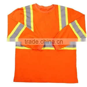 Reflective Safety T Shirt Fluorescent Shirts Custom Clothing High Quality Polo Shirt Quality Choice thumbnail-1