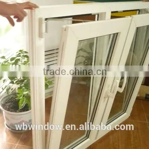 European Style of PVCUPVC Tilt and Turn Glass Window ,PVC/UPVC Windows and Doors thumbnail-1