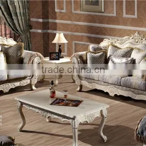 Antique Appearance Leather Living Room Sofa l Shaped Sofa Prices Italian Style Sofa Set Living Room Furniture thumbnail-2