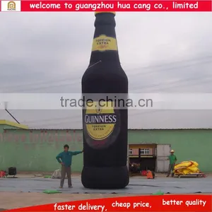 Giant Inflatable Advertising Beer Bottle , PVC Advertising Inflatable Bottle for Promotion thumbnail-4