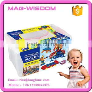 488PCS Magnetic Tiles Construction Building Toy thumbnail-1