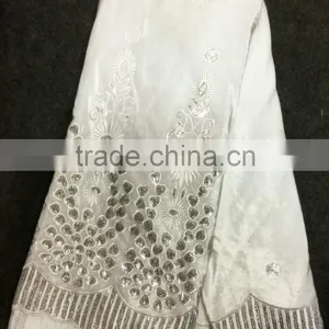 High Quality Turkey Silk Velvet With Elegant Followers for Party Dress thumbnail-5