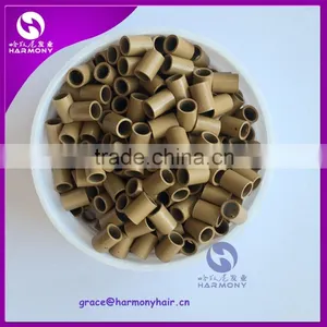 WHOLESALE STOCK Straight Copper Micro Ring 3.0x2.4x4mm Non Flared Copper Micro Links 7 Colors in Stock Quality Choice thumbnail-2