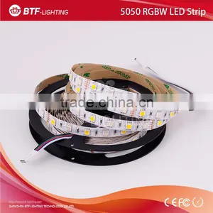 5m 60leds/m 5050 Rgbw Led Strip RGB+Warm White Strip Non-waterproof IP30 White PCB DC12V SMD 5050 Mixed Color thumbnail-1