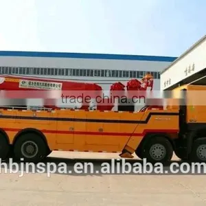 HOWO 8X4 Heavy Duty Rotator Tow Truck thumbnail-4
