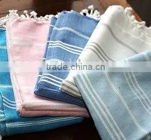 Hammam Towel Woven Stripe Design Colorful 100% Cotton thumbnail-1