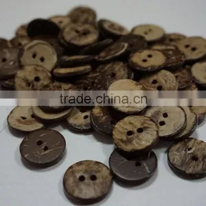 Fashionable Coconut Shell Button Size 28L thumbnail-1