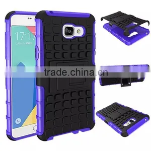 High Quality Hybrid Heavy Duty Rugged Armor Shockproof Case Cover Stand For Samsung Galaxy A510 thumbnail-1