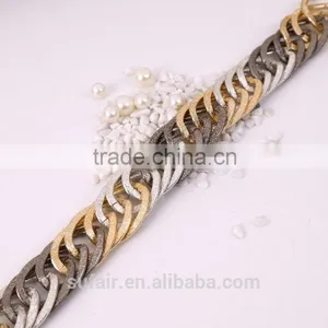 Tri-color Hand-Woven Aluminum Chain Jewelry Chain Factory Direct Latest Technology Can be Customized Upon Request thumbnail-2
