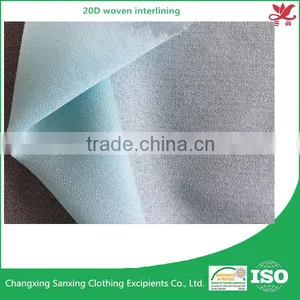 20D Colorful Woven Interlining Fusible Interlining Fabric thumbnail-1