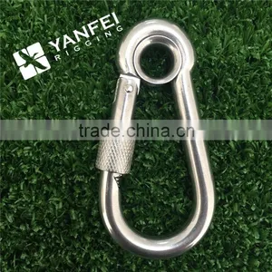 Stainless Steel DIN 5299C Snap Hook thumbnail-4
