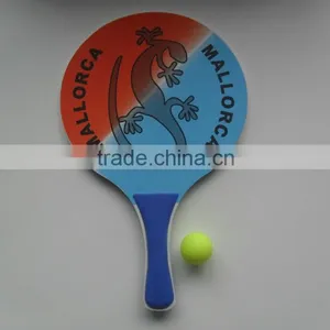 Promotion Wooden Beach Rackets, Wooden Beach Tennis Racket thumbnail-1