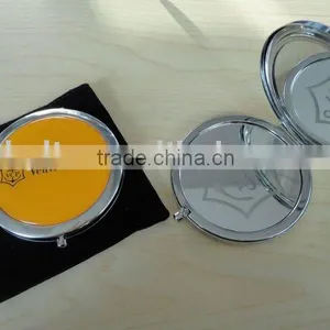VEUVE CLIQUOT Metal Pocket Mirror With Engrave Glass Promotion thumbnail-1
