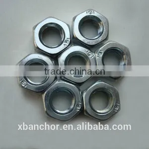 Din934 4.8grade Nut M14 With Zinc Palted Fastener Made in Hebei Handan thumbnail-4