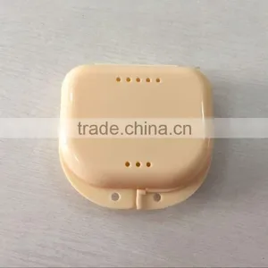 Retainer Box for Dental Use Dental Orthodontic Retainer Mouthguard Dentures Storage Case Box thumbnail-3