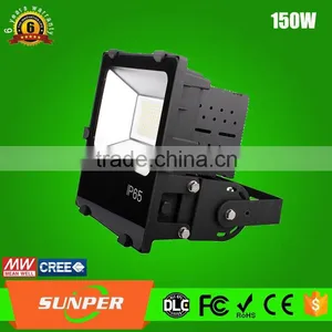 Led Flood Lighting DLC 150W Waterproof SMD Chips Inside Aluminum Housing thumbnail-2