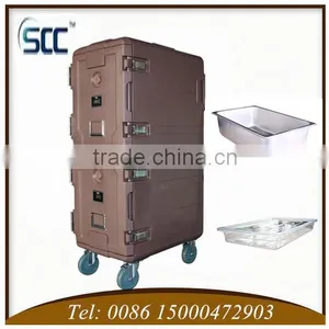 Cater Equiptments 165L Coffee Color Hot Food Catering Cabinet (double Door) thumbnail-1