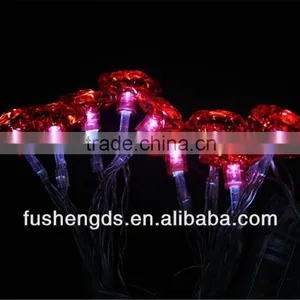 Battery Operated Christmas Rose Light thumbnail-2