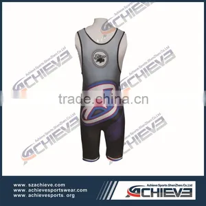 Custom Wrestling Singlets Sublimation Wrestling Gear thumbnail-1