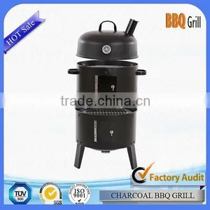 New Style Charcoal Barbecue Grill Smoker thumbnail-1