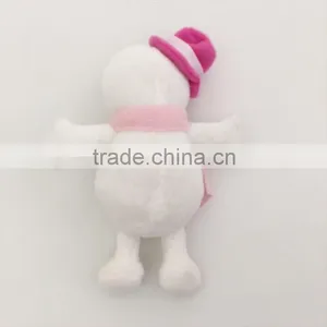 2015 New Design Plush Soft Snowman Toy, Stuffed Snowman With Hat Scarf thumbnail-2
