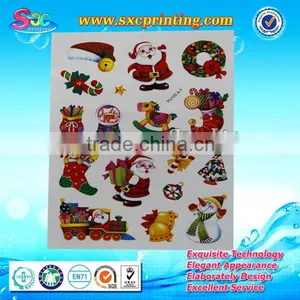Christmas Window Jellies Sticker , Christmas Removable Window Sticker thumbnail-1