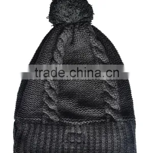 Free Hands Knitted Bluetooth Music Beanie Hat Cap Headset Stereo Speaker & Mic thumbnail-3