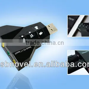 USB 2.0 7.1 Channel 3D Audio Sound Card Adarptor thumbnail-4