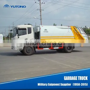 Hot Sale New 9 Cbm Capacity China Garbage Truck thumbnail-3