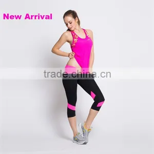 Fitness Crop Top, Sexy Girls Good Elsatic Tank Top,gym Crop Tops thumbnail-1