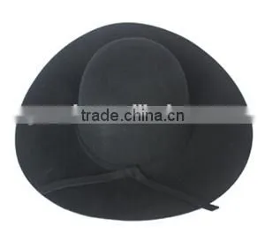 Best Quality Elegant Wide Brim Wool Felt Hat thumbnail-1