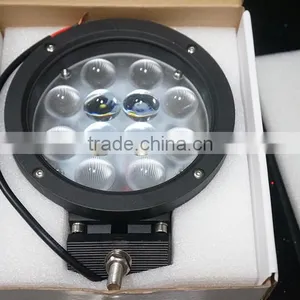 2015 Hot Sale 60W Round Led Work Light 4x4 off Road Led Led Work Light Bar for 4x4 Offroad thumbnail-5
