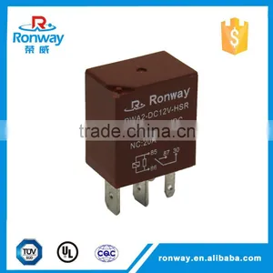 Ronway Factory Hot Sale RWA2 12V 30A Micro Size Automotive Relay thumbnail-2