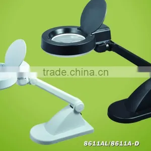 Skin Checking 24 LED Lights Magnifying Led Lighting Lamp Foldable For Nail Art Beauty Salon Glass/led Light Exhibition Lamp Moveable thumbnail-1