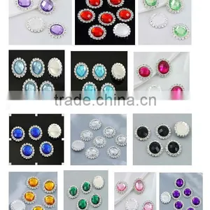 Wholesale Acrylic Rhinestone Embellishment Craft for Dresses, Bags, Shoes Decoration thumbnail-1