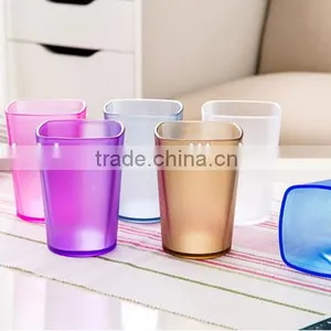 Creative Fashion Extra Thick Square Dull Polish Plastic Tooth Mug thumbnail-3