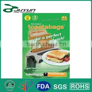 Microwave Toaster Bags, PTFE Non-stick Coating thumbnail-2