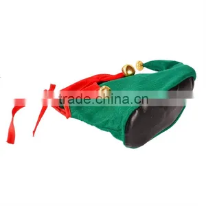 Christmas Elf Shoes Santa Claus Socks Christmas Decoration thumbnail-3