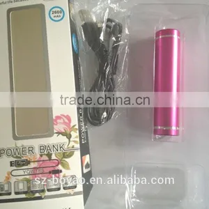 2016 Cylinder Shape Power Bank, Power Bank With LED Light, thumbnail-6